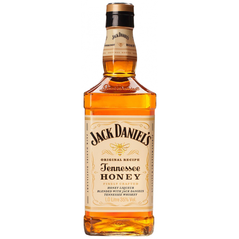 Jack Daniels 1 L 40 % + Honey 0.0.5 